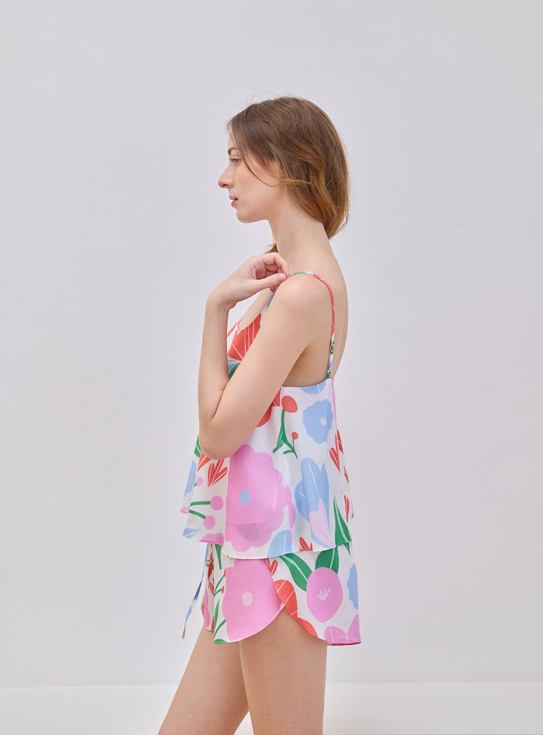 Blossom Spring Tank Top Set