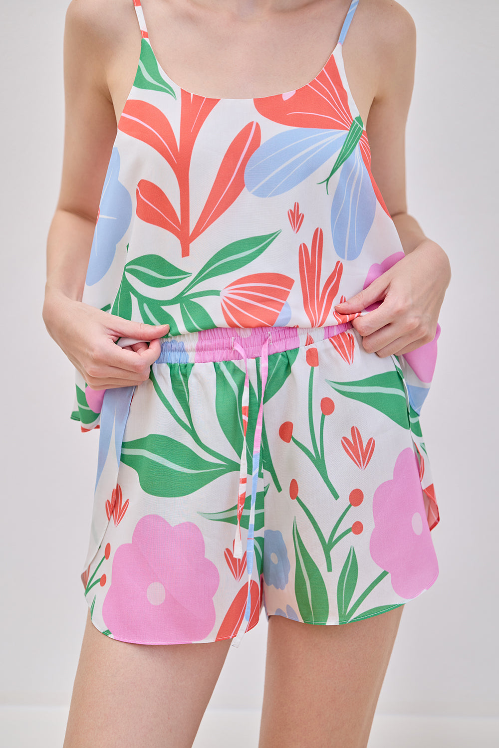 Blossom Spring Tank Top Set