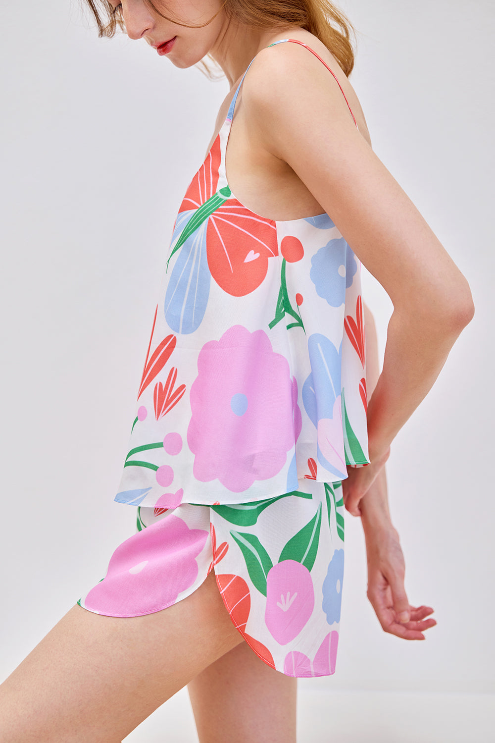 Blossom Spring Tank Top Set