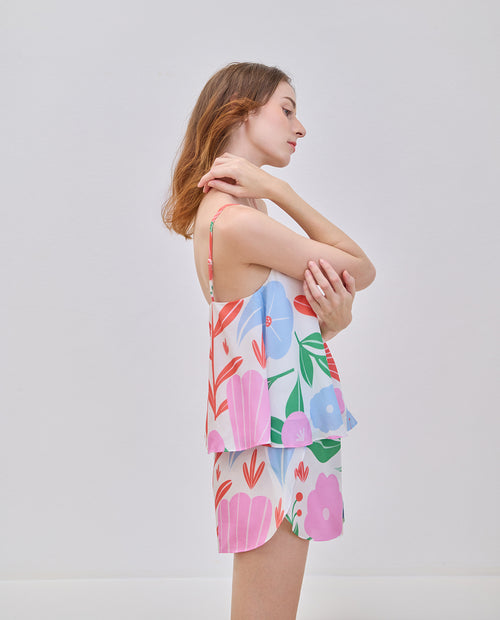 Blossom Spring Tank Top Set